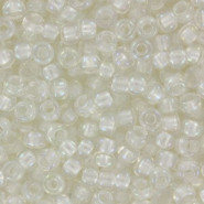 Miyuki rocailles kralen 8/0 - Fancy lined soft white 8-3637